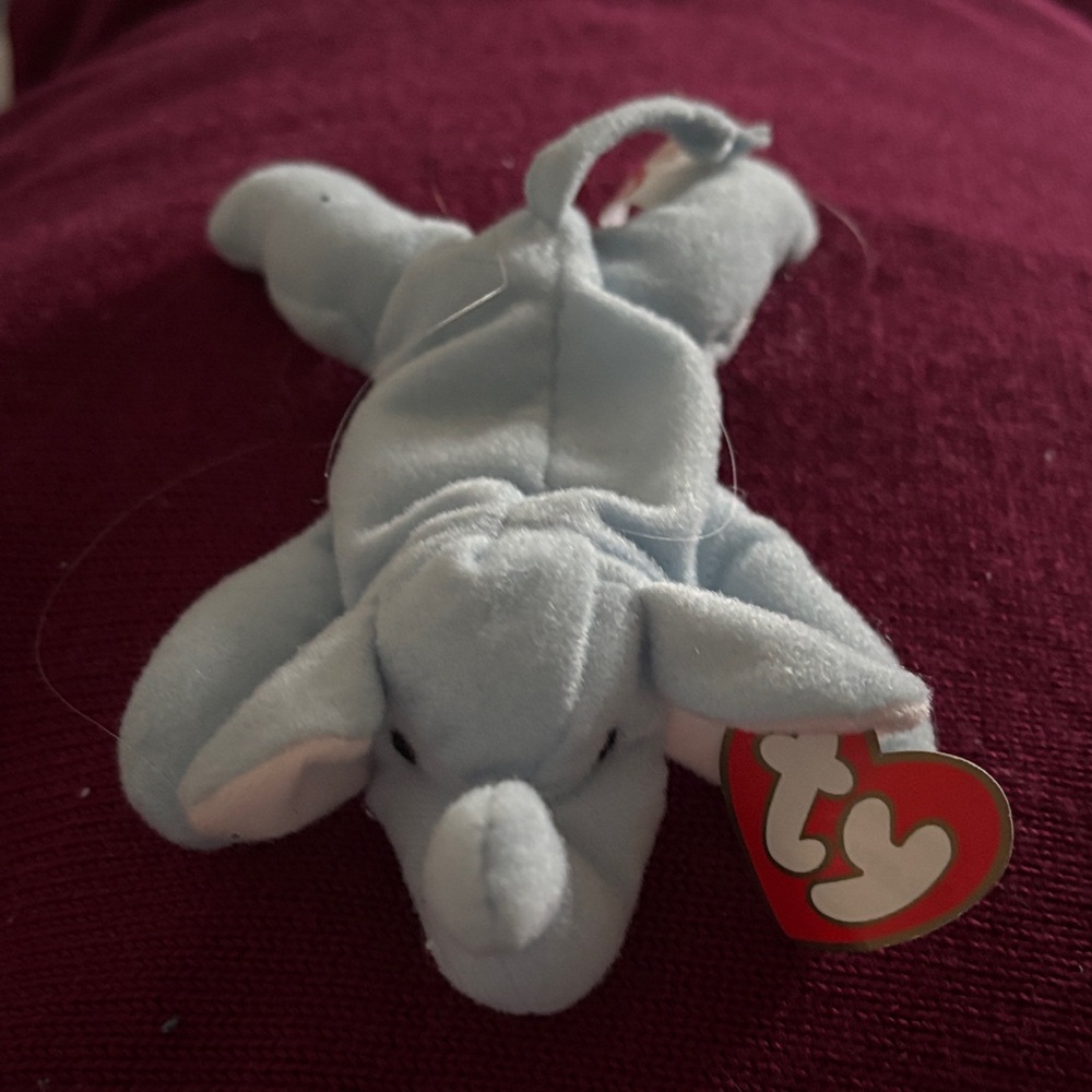 Ty Light Blue “Peanut”